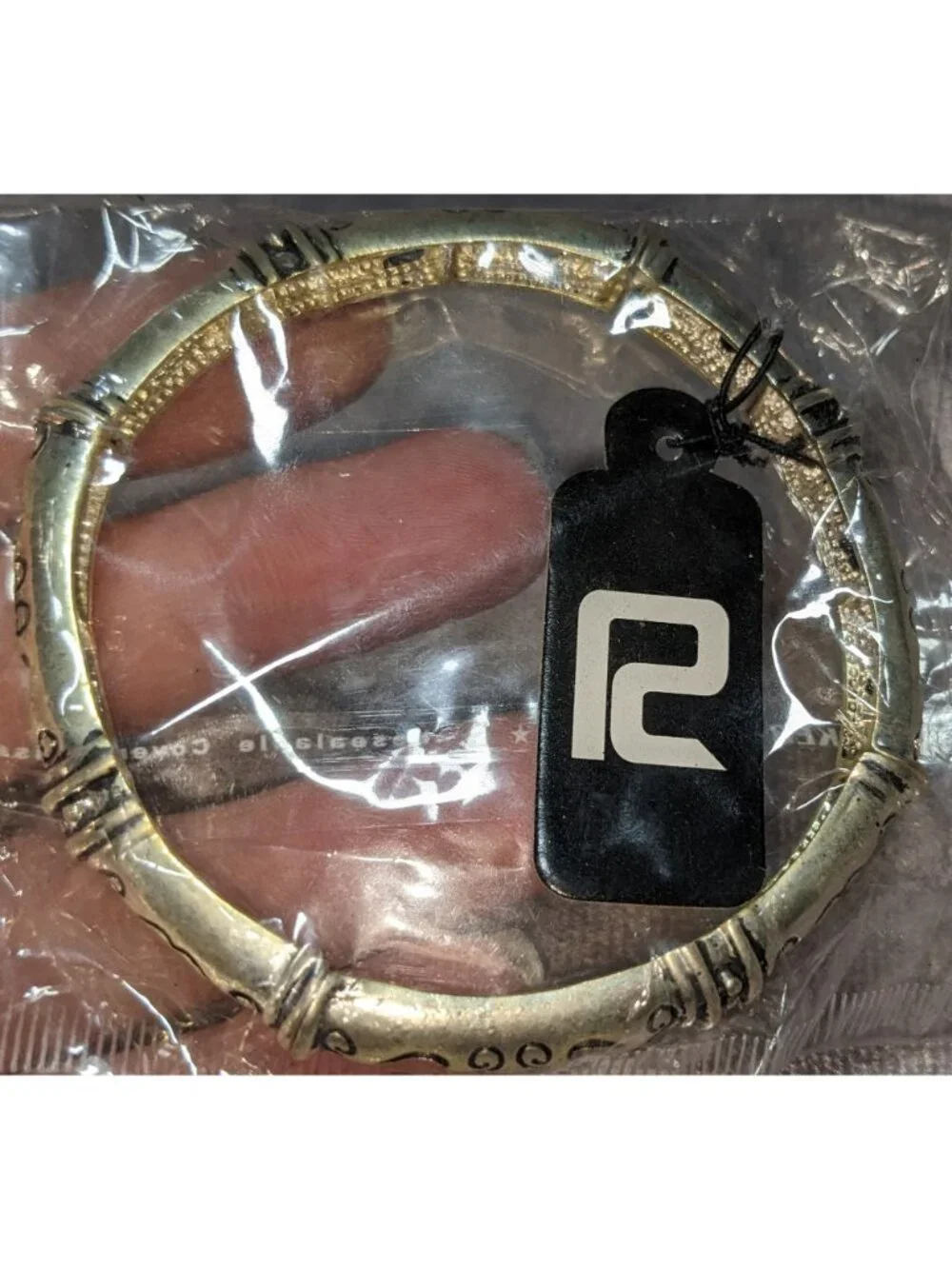 Boho Tribal Argento R2 Silver Tone Etched Stretch Bangle Bracelet